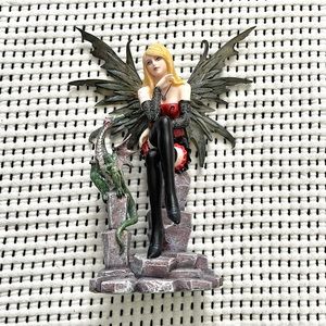 Fairy Statue with Dragon